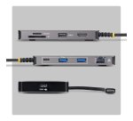 StarTech.com USB-C Multiport Adapter with 4K 60Hz HDMI, 140W Power Delivery, 10Gbps USB Hub, GbE, SD and MicroSD Slots, Plug-and-Play Mini Dock for Dell, HP, Lenovo PCs