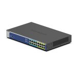 NETGEAR GS516UP Non-géré Gigabit Ethernet (10/100/1000) Connexion Ethernet, supportant l'alimentation via ce port (PoE) Gris