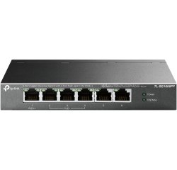 TP-Link TL-SG1006PP commutateur réseau Non-géré Gigabit Ethernet (10/100/1000) Connexion Ethernet, supportant l'alimentation via ce port (PoE) Gris