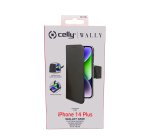 Celly Wally mobile phone case 17 cm (6.7") Wallet case Black
