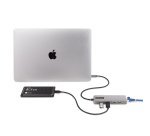 StarTech.com 3-Port USB-C Hub met 2.5 Gbps Ethernet en 100W Power Delivery Pass-Through Poort, USB 3.2 10Gbps, 2x USB-A/1x USB-C, Compacte USB Type-C Adapter Hub