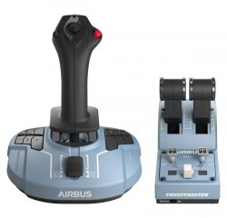 Thrustmaster TCA Officer Pack Airbus Edition Black, Blue USB Flight Sim Analogue / Digital PC