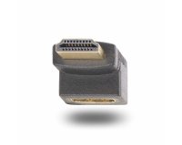StarTech.com Adaptateur HDMI 2.0 à Angle Droit Vertical, Mâle vers Femelle, Économiseur de Port HDMI Vertical à 90 Degrés, 4K 60Hz, Extension Coudé pour HDMI à Haut Débit, Raccord HDMI 2.0 en Angle Vertical, M/F