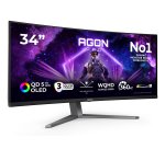 AOC AGP346UCSD écran plat de PC 86,4 cm (34") 3440 x 1440 pixels Wide Quad HD QD-OLED Noir