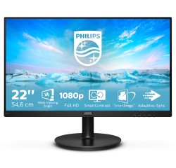 Philips V Line 221V8A/00 écran plat de PC 54,6 cm (21.5") 1920 x 1080 pixels Full HD LED Noir
