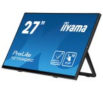 iiyama ProLite T2755QSC-B1 écran plat de PC 68,6 cm (27") 2560 x 1440 pixels Quad HD LCD Écran tactile Noir