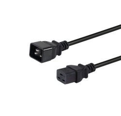 Equip 112130 power cable Black 1.8 m IEC C20 IEC C19