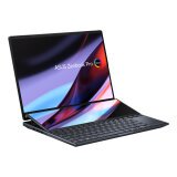 ASUS Zenbook Pro 14 Duo OLED BX8402VU-P1032X Intel® Core™ i9 i9-13900H Ordinateur portable 36,8 cm (14.5") Écran tactile 3K 32 Go LPDDR5-SDRAM 1 To SSD NVIDIA GeForce RTX 4050 Wi-Fi 6E (802.11ax) Windows 11 Pro Noir