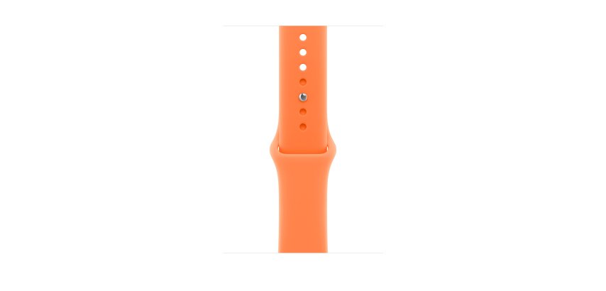 Apple MHYK4ZM/A accessoire intelligent à porter sur soi Bande Orange Fluoroélastomère