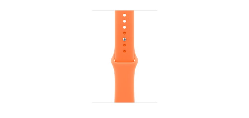 Apple MHYK4ZM/A accessoire intelligent à porter sur soi Bande Orange Fluoroélastomère