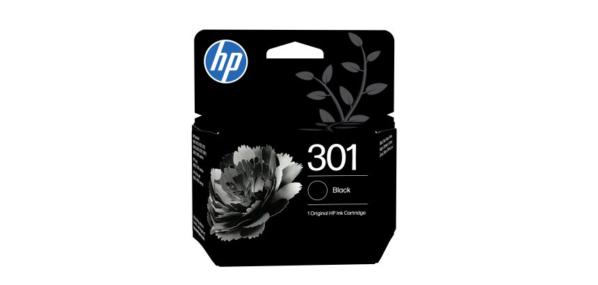 HP 301 Schwarz Original Druckerpatrone