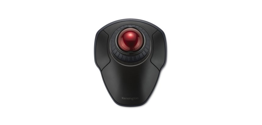 Kensington Orbit Wireless Trackball with Scroll Ring - Black