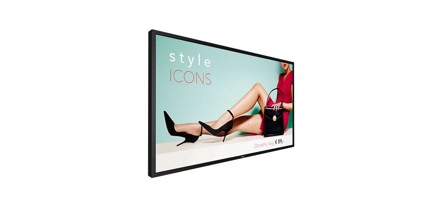 Philips 55BDL4002H Écran plat de signalisation numérique 139,7 cm (55") LCD 2500 cd/m² Full HD Noir Android 24/7