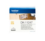 Brother DK-11247 label-making tape Black on white