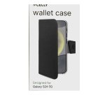 Celly WALLY mobile phone case 15.8 cm (6.2") Wallet case Black