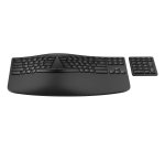 HP 965 BLK ERGONOMIC WL KBD clavier Maison RF sans fil + Bluetooth Noir