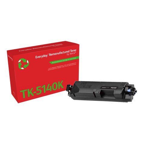 Toner rigenerato Everyday™ di Xerox Nero compatibile con Kyocera TK-5140K, Capacità standard