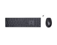 HP 650 Wireless Keyboard and Mouse Combo included RF wireless Home AZERTY Belgian Black