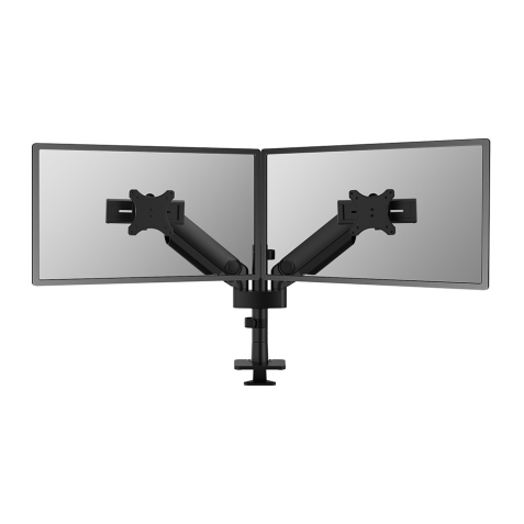Neomounts DS65S-950BL2 Brazo de monitor 24-34" - resorte de gas - Topfix - multi ajustable - Tope-a-180°