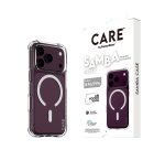 PanzerGlass CARE™ by ® Samba Case Transparent m. Weiß MagSafe iPhone 2026 Pro | 17 Pro Schutzhülle für Mobiltelefone Hülle