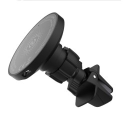 Celly GHOSTMAGCHARGE supporto per personal communication Supporto attivo Telefono cellulare/smartphone Nero
