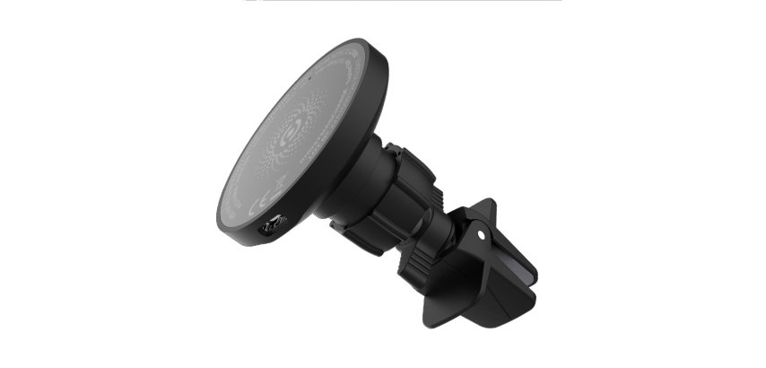 Celly GHOSTMAGCHARGE supporto per personal communication Supporto attivo Telefono cellulare/smartphone Nero