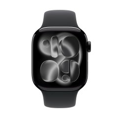 Apple MXLJ3ZM/A smart wearable accessory Band Black Fluoroelastomer