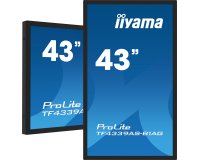 iiyama TF4339AS-B1AG écran plat de PC 108 cm (42.5") 3840 x 2160 pixels 4K Ultra HD LED Écran tactile Noir