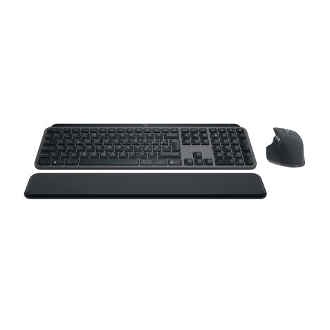 Logitech 920-011609 tastiera Mouse incluso Ufficio RF senza fili + Bluetooth QWERTY Italiano Grafite