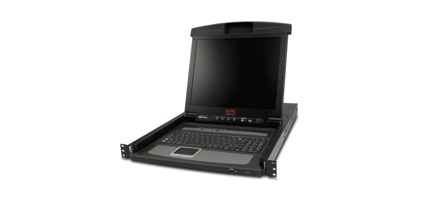 APC AP5808 console a rack 43,2 cm (17") Nero