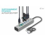 i-tec USB-C/USB-A Charging Metal HUB 7 Port