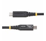 StarTech.com Câble USB4 de 50cm, Câble USB-C Certifié USB-IF, 40Gbps, Power Delivery 240W PD 3.1 EPR, 8K 60Hz, Cordon de Transfert de Données USB Type-C, Compatible avec les Ports Thunderbolt/USB 3.2