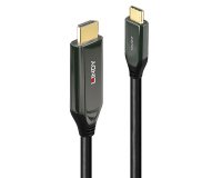 Lindy 43369 adaptador de cable de vídeo 3 m USB Tipo C HDMI tipo A (Estándar) Negro