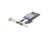 StarTech.com Carte Réseau GbE SFP à 2 Port, PCIe 2.0 x1, Intel I350-AM2, Carte Contrôleur 2x 1GbE, 1000BASE Cuivre/Fibre Optique, Carte Réseau Gigabit Ethernet NIC, Backplanes Serveur/PC - Compatible Windows/Linux