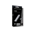 Conceptronic DONN11G replicatore di porte e docking station per laptop Cablato USB 3.2 Gen 1 (3.1 Gen 1) Type-C Grigio