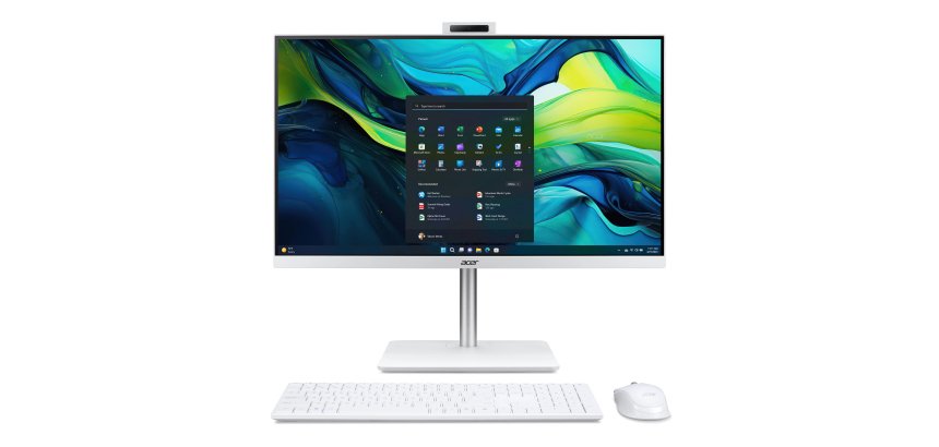 Acer Aspire C27-1E13U7UNH Intel® Core™ i7 i7-1355U 68,6 cm (27") 1920 x 1080 Pixel PC All-in-one 32 GB DDR4-SDRAM 1 TB SSD Windows 11 Home Wi-Fi 6 (802.11ax) Bianco
