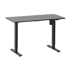 Equip 650812 ERGO Electric Sit-Stand Desk Frame with Desktop, Black