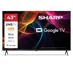 Sharp 43HL4265E TV 109,2 cm (43") 4K Ultra HD Smart TV Wi-Fi Nero
