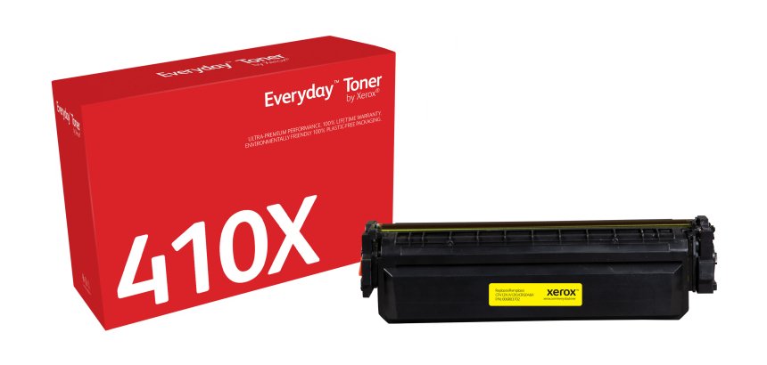 Toner Everyday™ _OEM_NAME_ Jaune de Xerox compatible avec HP 410X (CF412X), Grande capacité