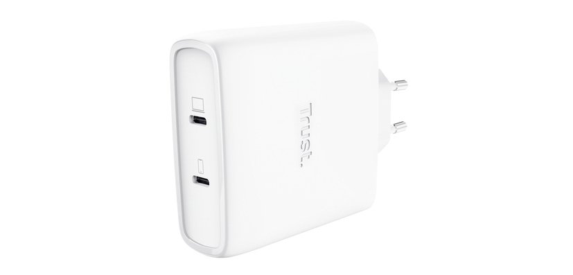 Trust Maxo Chargeur GaN USB-C 100W à 2 ports