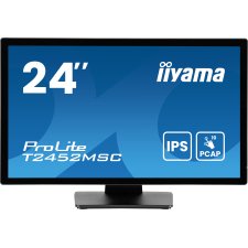 iiyama ProLite T2452MSC-B1AG écran plat de PC 60,5 cm (23.8") 1920 x 1080 pixels Full HD LED Écran tactile Noir