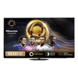 Hisense 55A86N TV 139.7 cm (55") 4K Ultra HD Smart TV Wi-Fi Black, Grey 150 cd/m²