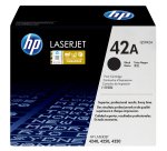 HP 42A toner LaserJet noir authentique