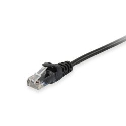 Equip Cat.6A U/UTP Patch Cable, 0.5m, Black