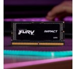Kingston Technology FURY DDR5 SODIMM Impact CL38 16 Go 4 800 MT/s (Kit de 2)