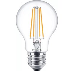 Philips Filament Bulb Clear 60W A60 E27