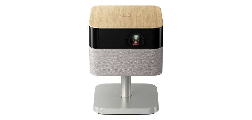 Epson EF-72 Projecteur à focale standard 1000 ANSI lumens 3LCD 4K (4096x2400) Noir, Chêne, Argent