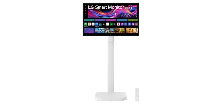 LG 32U889SA écran plat de PC 80 cm (31.5") 3840 x 2160 pixels 4K Ultra HD LCD Écran tactile Kiosque Blanc
