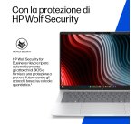 HP E4LH3AT laptop Copilot+ PC AMD Ryzen AI 5 Computer portatile 35,6 cm (14") 3K 16 GB LPDDR5x-SDRAM 512 GB SSD Wi-Fi 7 (802.11be) Windows 11 Pro Argento