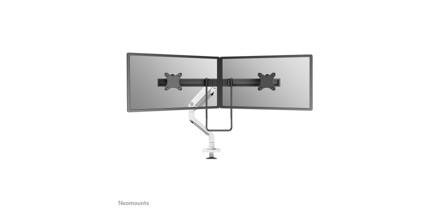 Neomounts DS75S-950WH2 Support d'écran à fixer 17-32" - ressort à gaz - Topfix - arrêt 180°